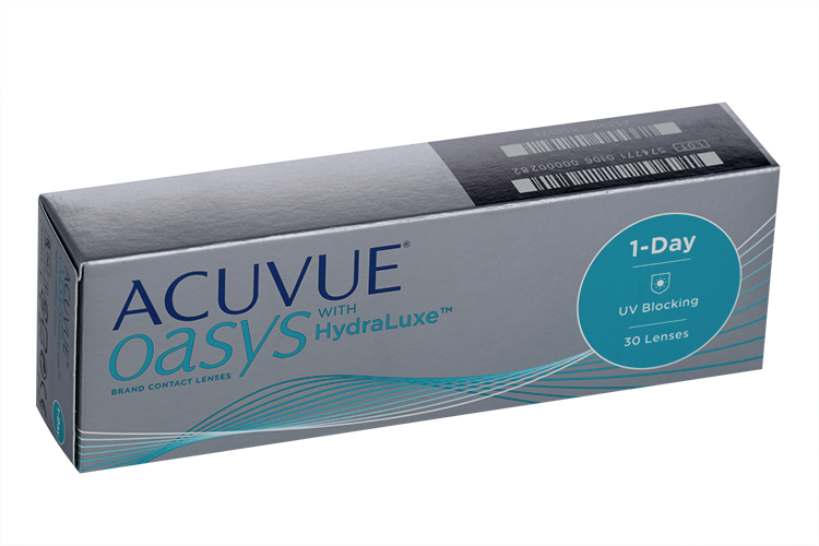Контактные линзы 1-Day ACUVUE Oasys with hydraluxe 30 pk однодневные -5.75 / 14.30 / 8.5 30 шт