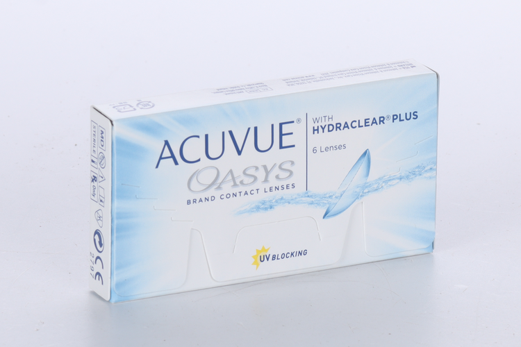 Контактные линзы ACUVUE Oasys with hydraclear plus 6 линз R 8,8 -5,0