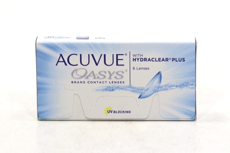 Контактные линзы ACUVUE Oasys with hydraclear plus 6 линз R 8,8 -6,00