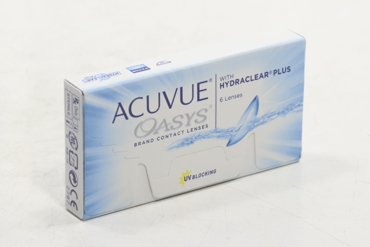 Контактные линзы ACUVUE Oasys with hydraclear plus 6 линз R 8,8 -4,25