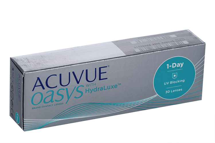 Контактные линзы ACUVUE Oasys with hydraluxe 30 линз R 8.5 D -1.00