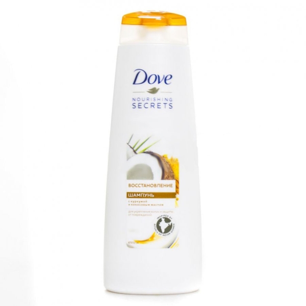 Шампунь DOVE восстановление с куркумой и кокосовым маслом, 250 мл