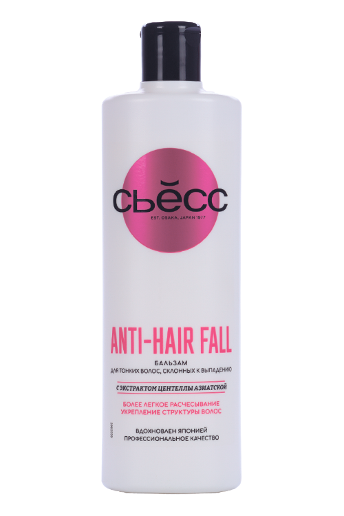 Бальзам SYOSS Anti-hair-fall д/тонких/склонных к выпад волос с экстрактом центеллы азиатской, 450 мл