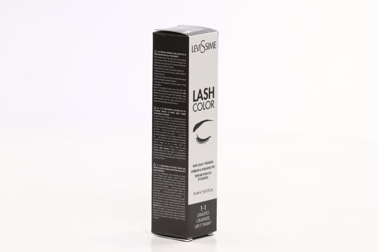 Крем-краситель LeviSsime lash color д/окрашивания бровей ресниц 1-1 графит 15 мл