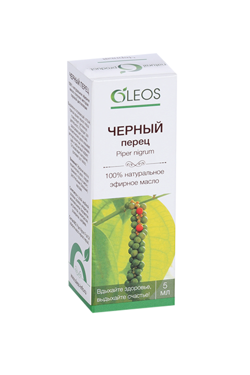 Масло Oleos Черный перец эфирное, 5 мл