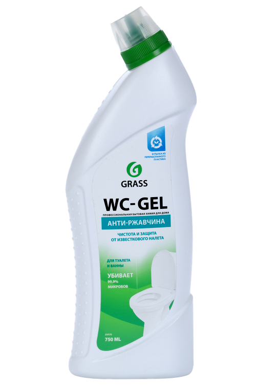 Средство для чистки сантехники WС-GEL 750 мл