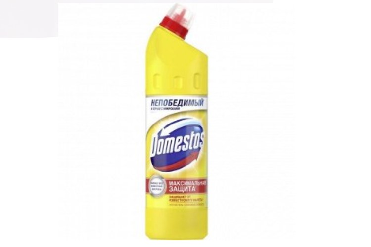 Чистящее и дезинфицирующее средство Domestos «Лимонная свежесть», универсальное, 500 мл