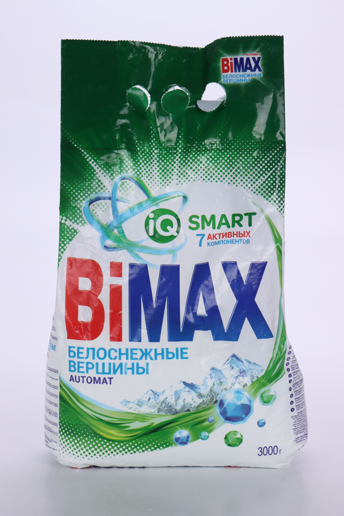 Порошок стиральный BiMax «Автомат Белоснежные вершины»,3 кг