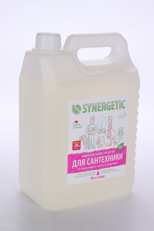 Средство д/мытья сантехники Synergetic 5 л