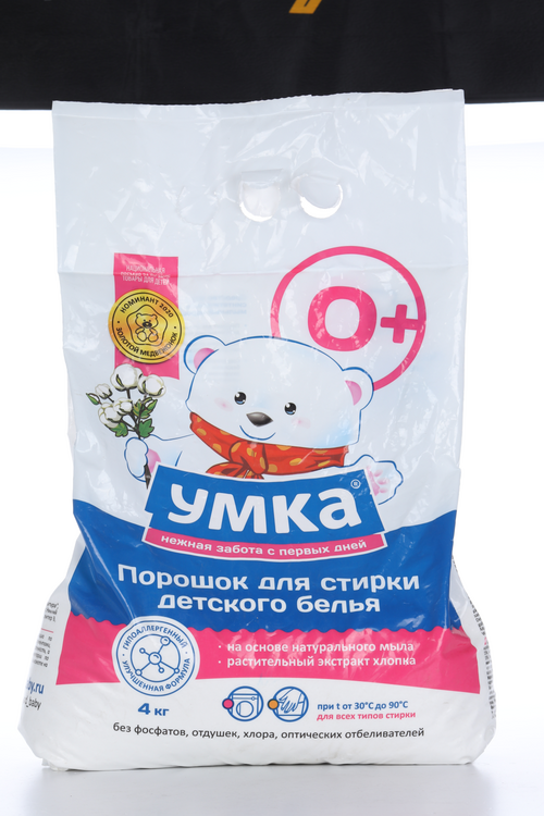 Порошок стиральный универсальный детский «Умка», 0+ 4 кг