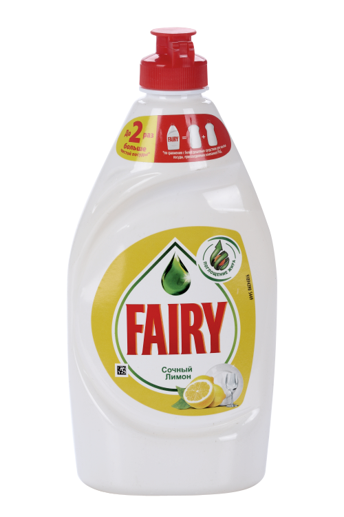 Средство для мытья посуды FAIRY «Сочный лимон», 450 мл