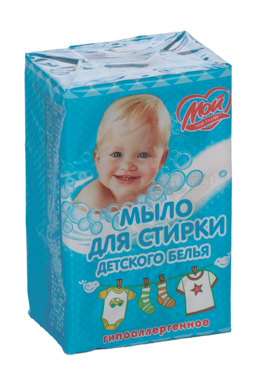 Мыло хозяйственное твердое 72% д/стирки детского белья 200 г