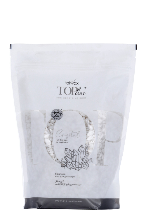 Воск ITALWAX top line crysta горячий пленочный в гранулах, 750 г