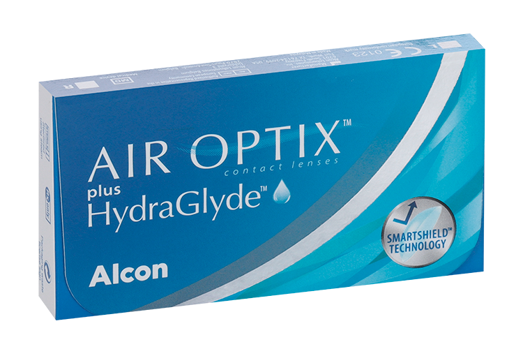 Контактные линзы Air Optix plus HydraGlyde (3) ежемесячные -6.0/ 14.20/8.6, 3 шт