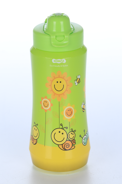 Бутылка д/воды Komax ЭКО sunflower герметичная зеленая