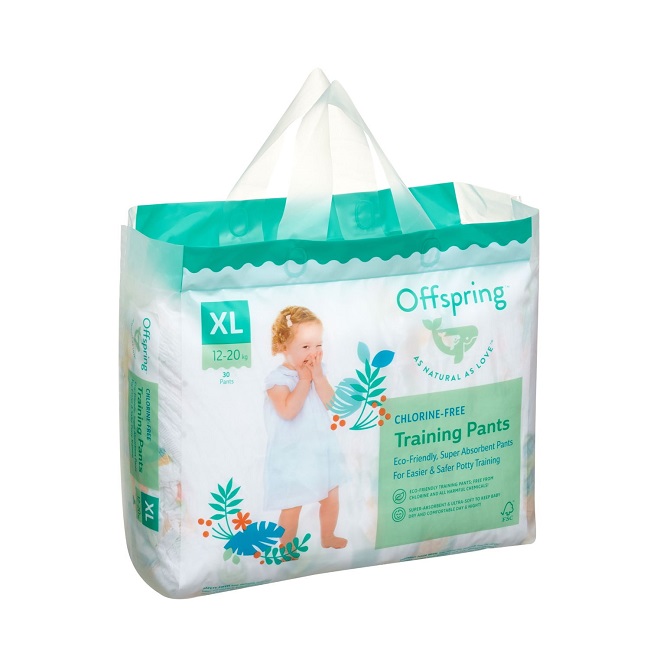 Трусики-подгузники Offspring XL (12-20 кг), 30 шт, Риф