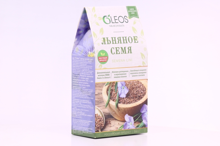 Семена льна Oleos, 200 г