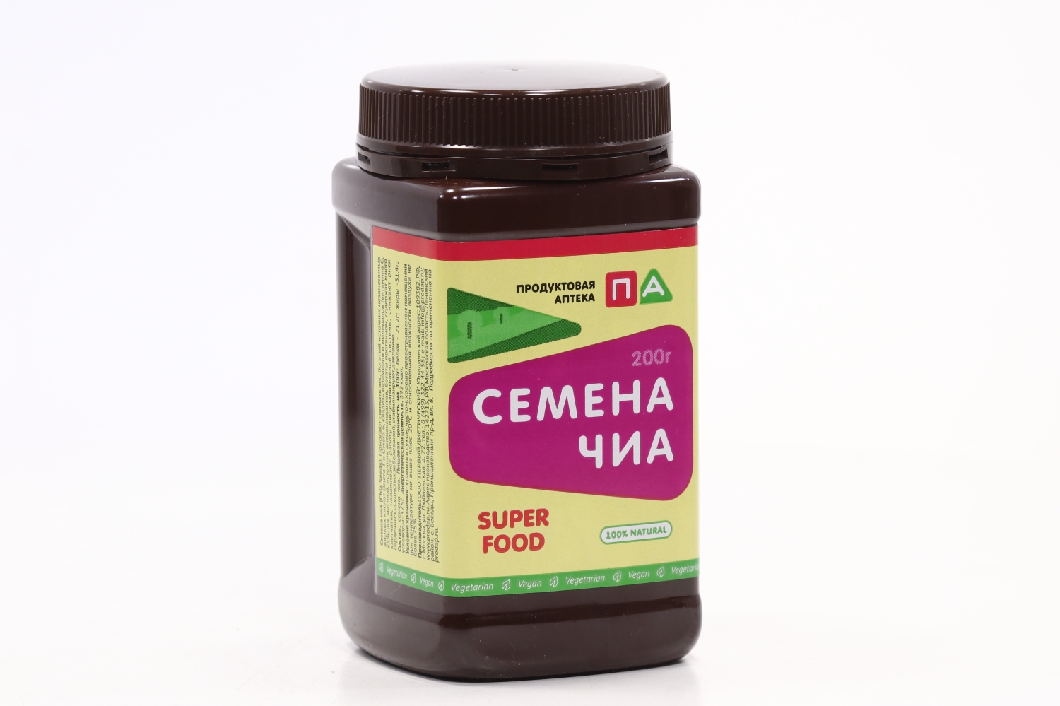 Семена чиа Продуктовая Аптека, 200 г