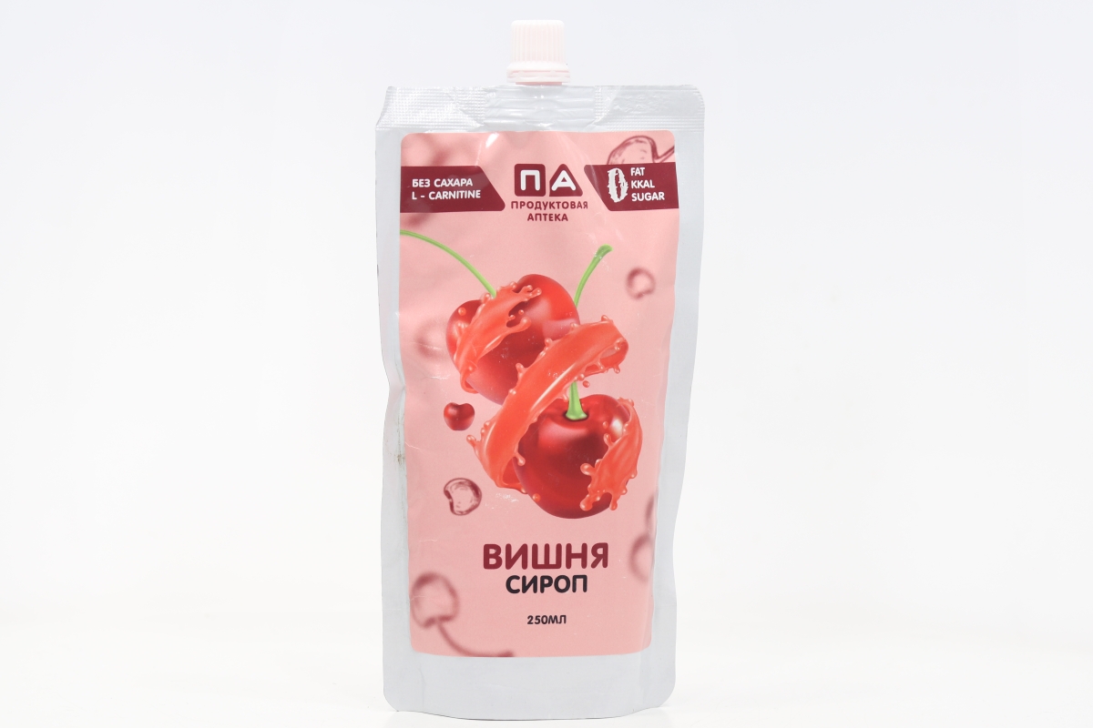 Сироп Продуктовая Аптека Вишня б/сахара, 250 мл