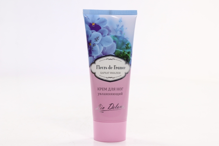 Крем Fleurs de France Бархат фиалки увлаж д/ног, 75 г