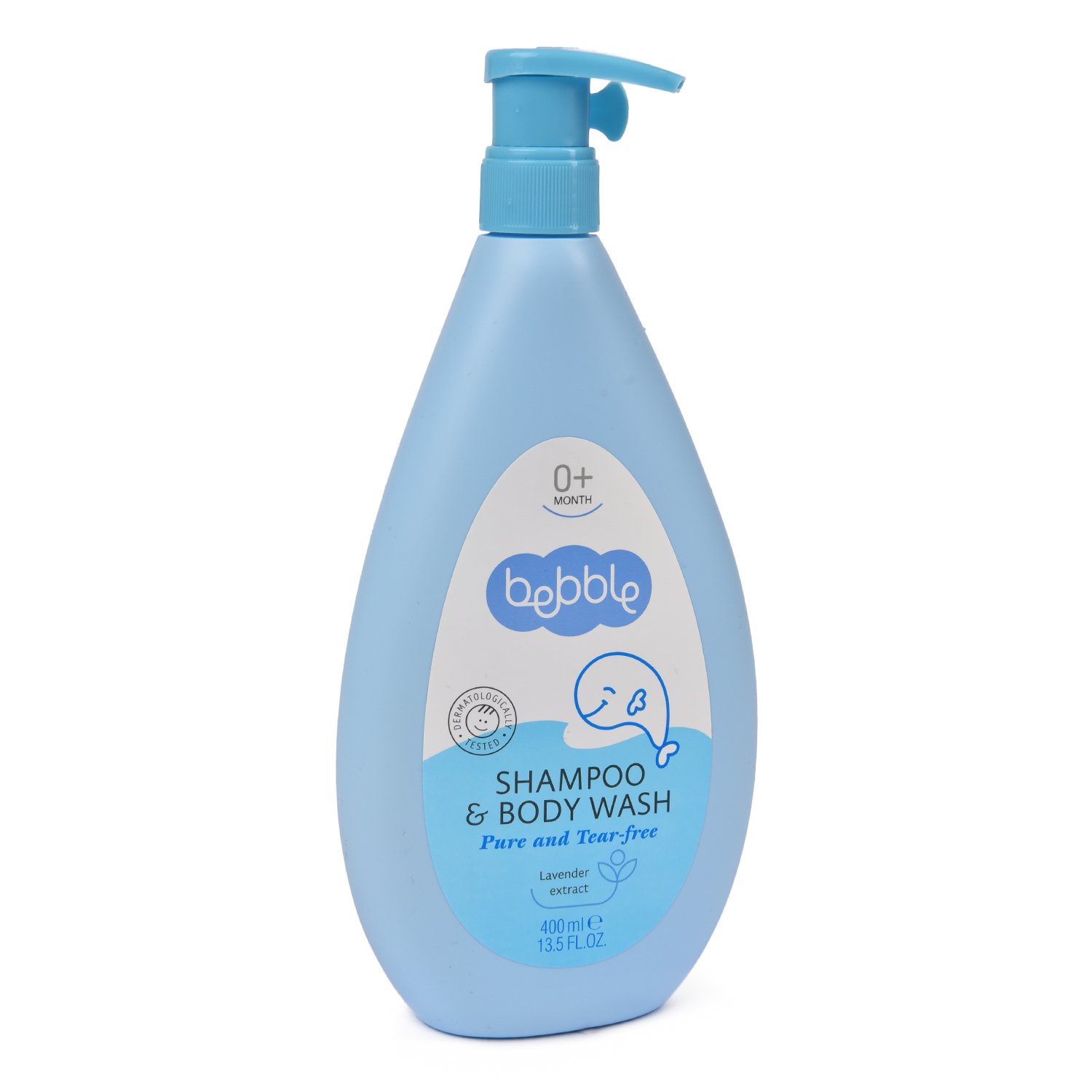 Шампунь Bebble Shampoo Body Wash д/волос/тела детский (с 0 мес), 400 мл