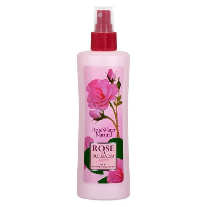Вода Rose of Bulgaria RoseWater Natural с пульверизатором, 230 мл