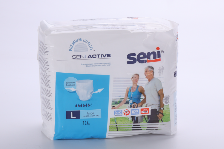 Впитывающие трусы Seni ACTIVE Large, 10 шт