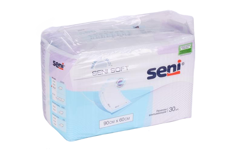 Пеленки гигиенические Seni SOFT 90×60 cм, 30 шт