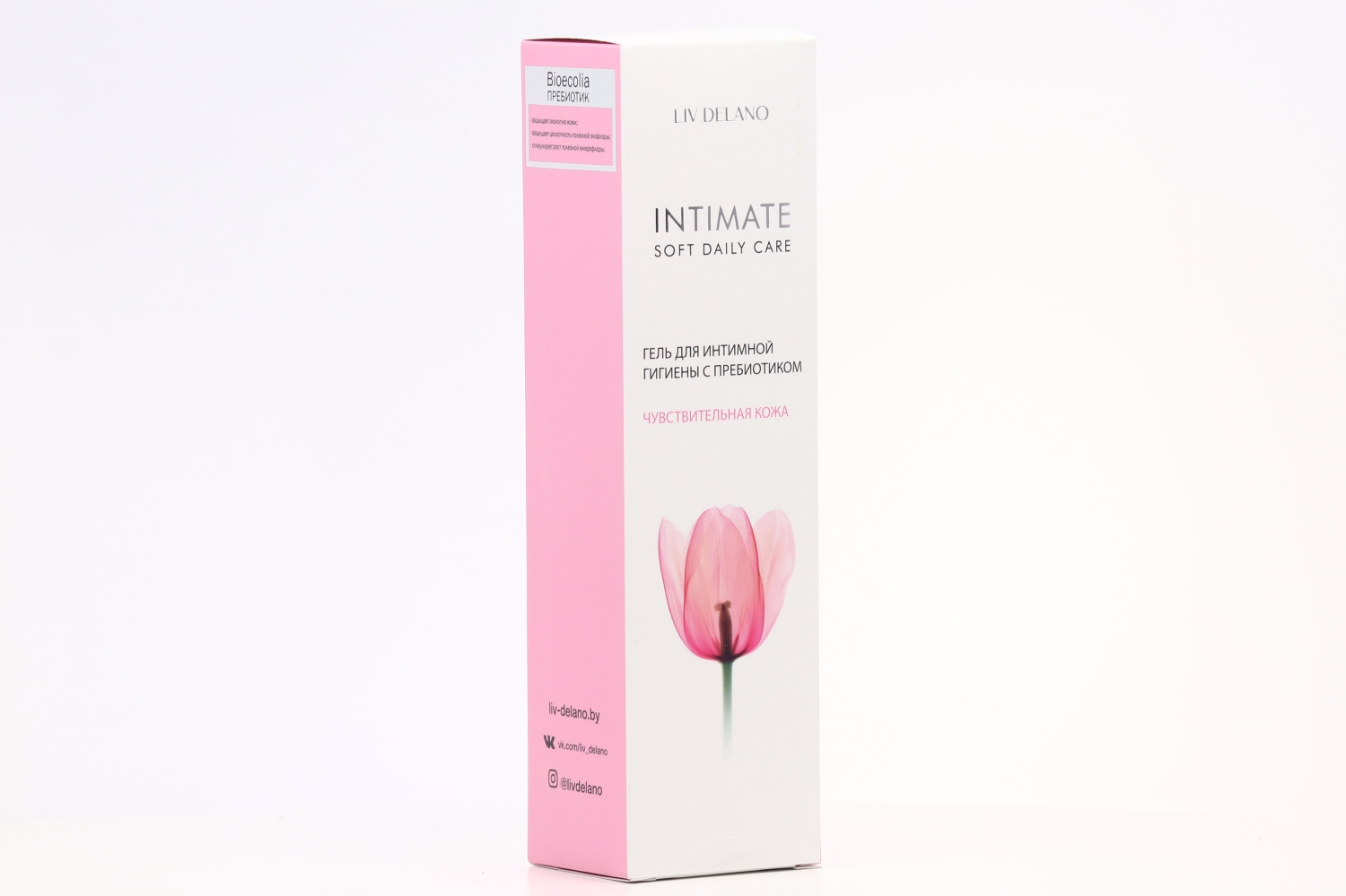 Гель Intimate Чувствительная кожа с пребиотиком д/интим гигиены, 230 мл