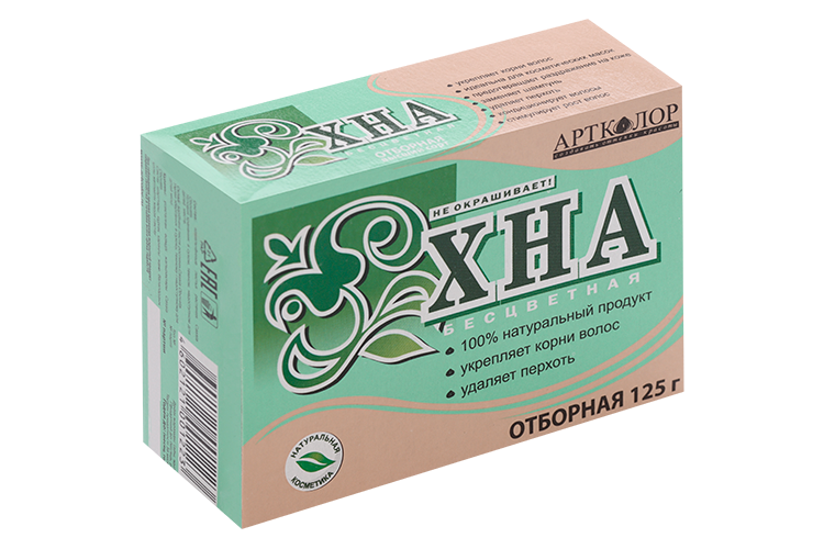 Хна Артколор безцветная натуральная д/волос, 125 г