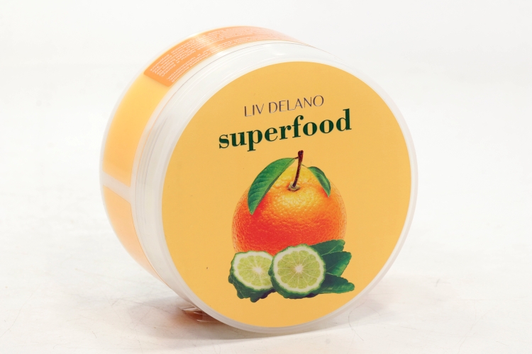 Крем-контур Liv Delano Superfood антицелюлитный апельсин/бергамот д/тела, 240 г