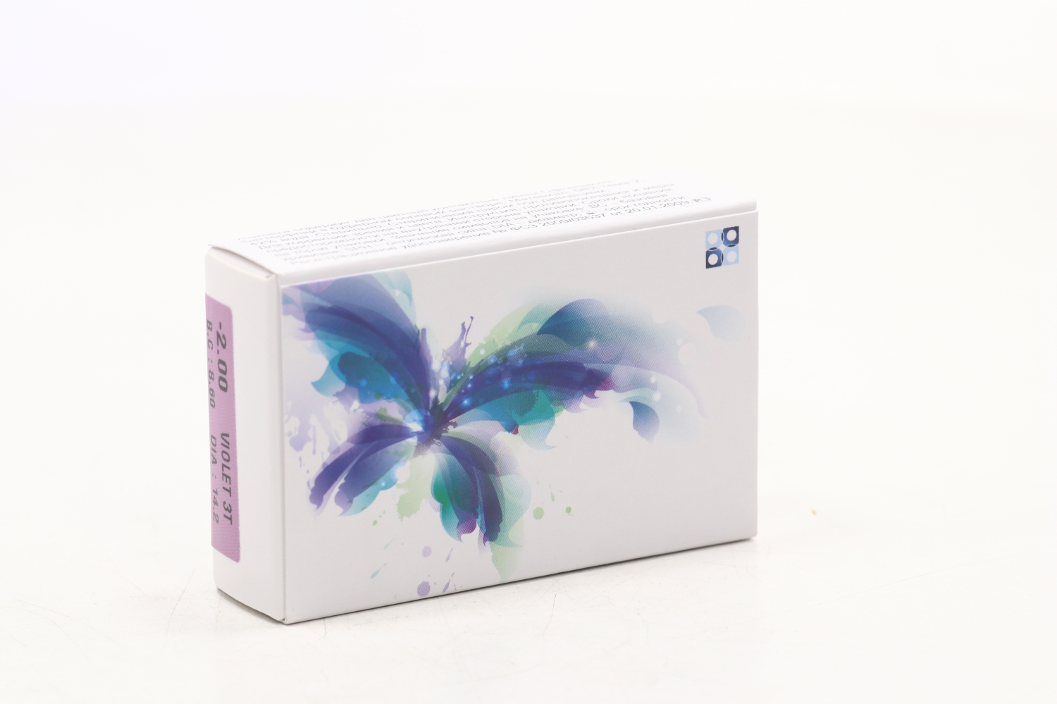 Контактные линзы цветные Офтальмикс Butterfly 1-Color коричневый D — 0.00 DIA 14.2, 2 шт