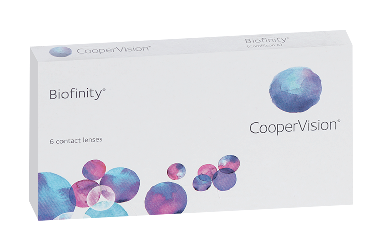 Контактные линзы Cooper Vision Biofinity D -3.0 R 8.6, 6 шт