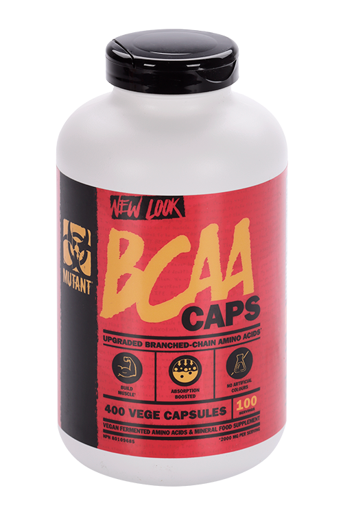 Аминокислоты MUTANT BCAA Capsules 640 мг, 400 шт