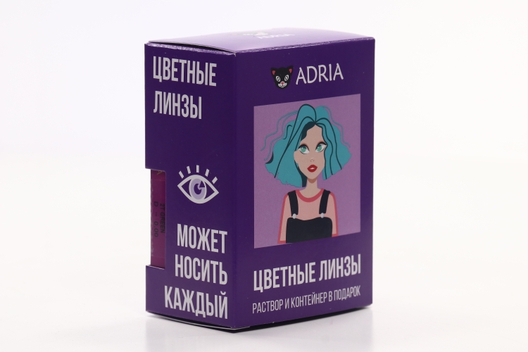 Контактные линзы Adria Color 2 Tone Green мягкие/квартальные 0.00/14.2/8.6, 2 шт