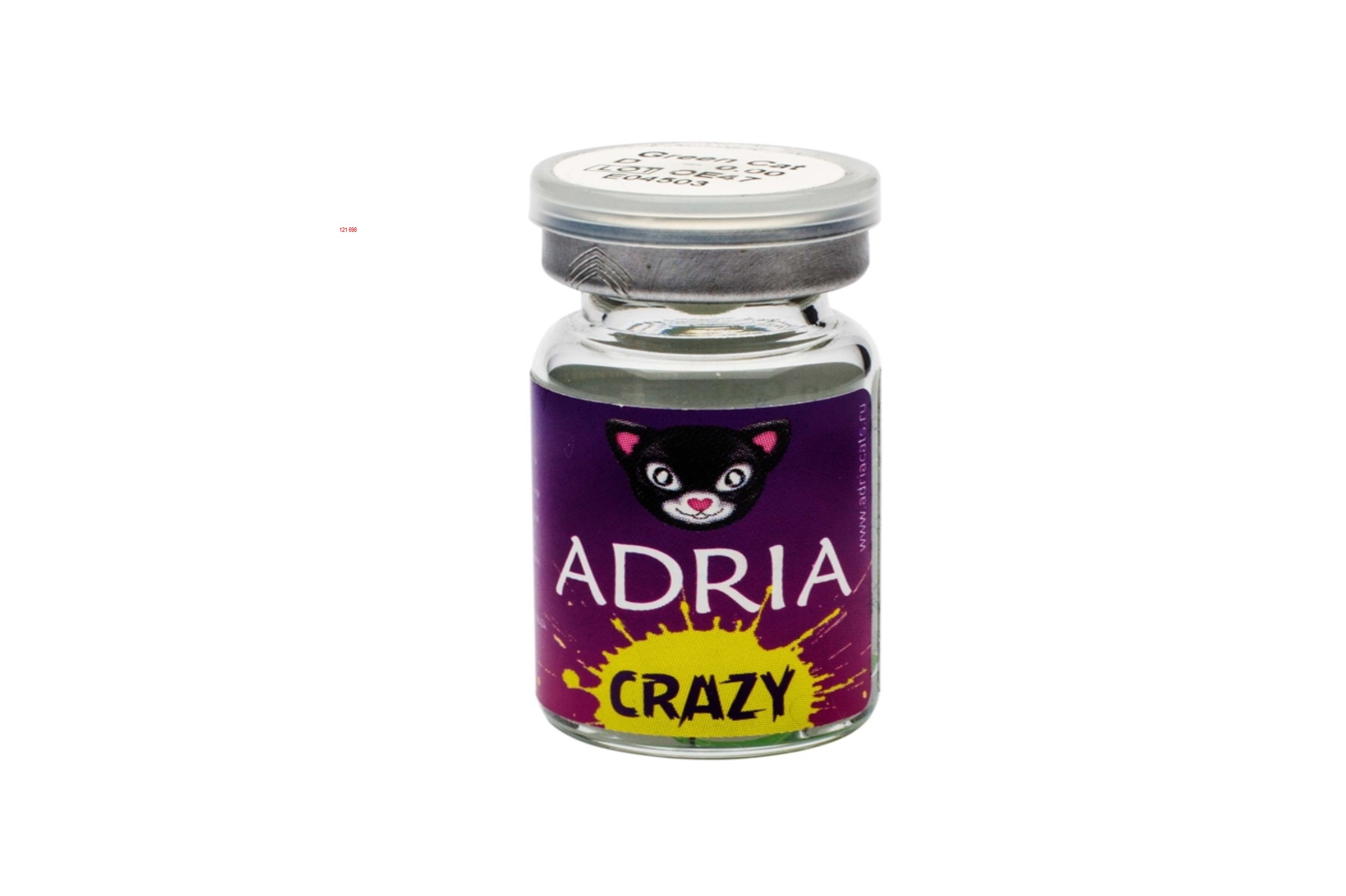Контактные линзы Adria Crazy Blood квартальные красный 0.00/14.0/8.6