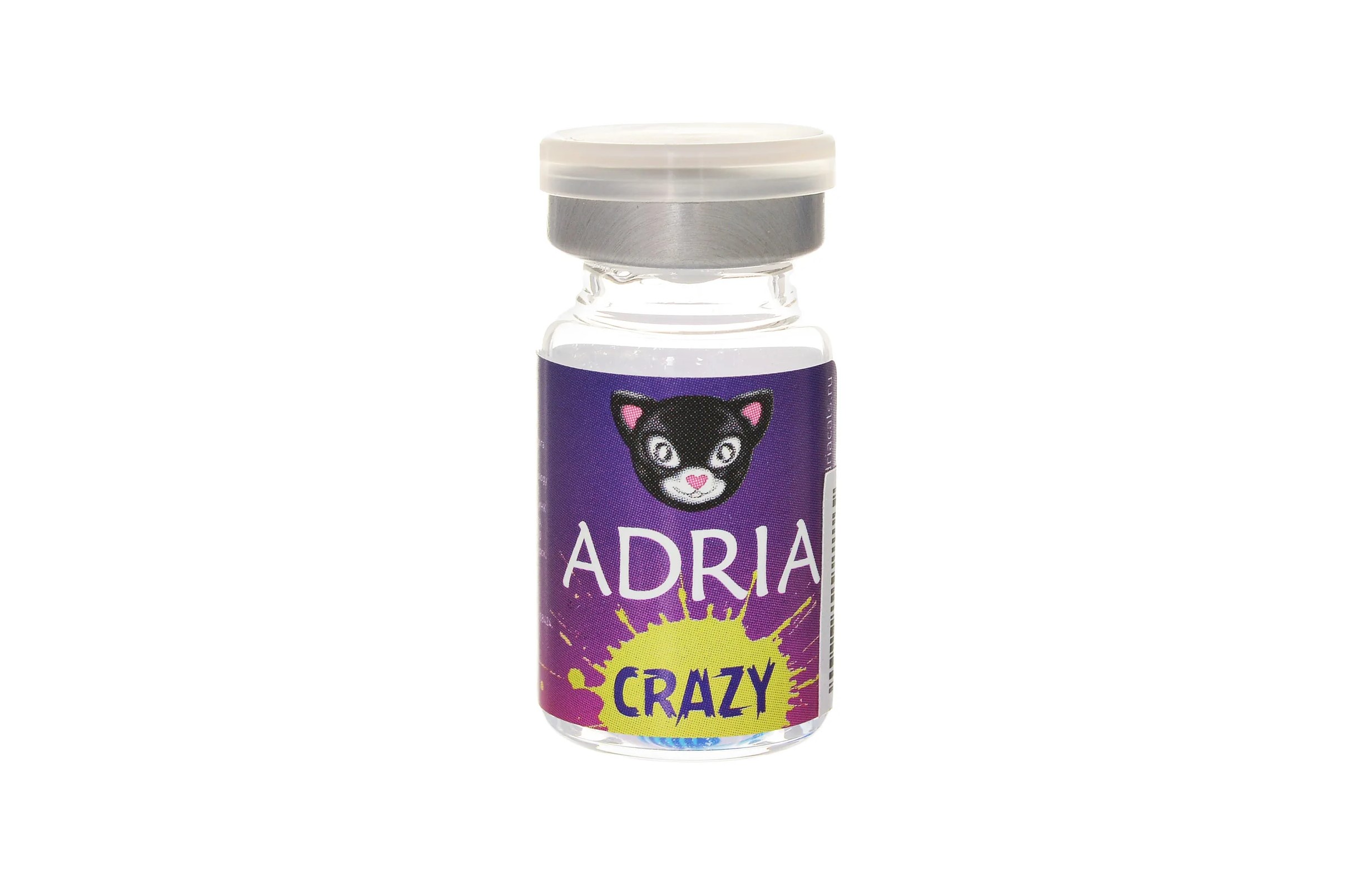 Контактные линзы Adria Crazy Robot квартальные синий 0.00/14.0/8.6