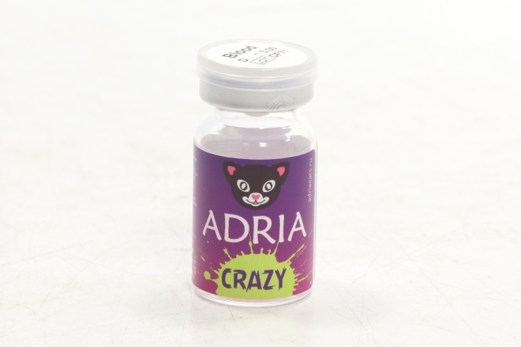 Контактные линзы Adria Crazy Target квартальные красный 0.00/14.0/8.6