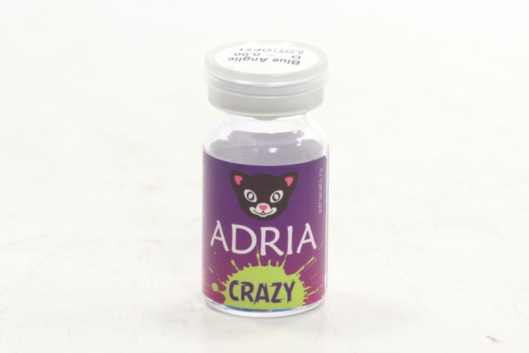 Контактные линзы Adria Crazy квартальные голубой ангел 0.00/14.0/8.6