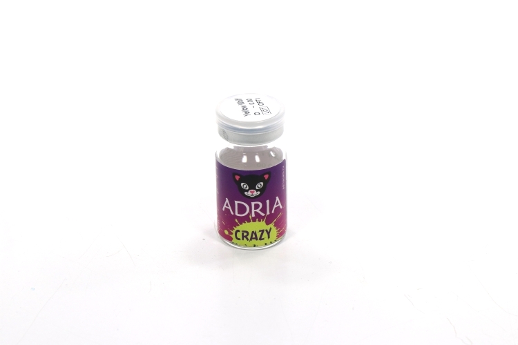 Контактные линзы Adria Crazy квартальные красная кошка 0.00/14.0/8.6
