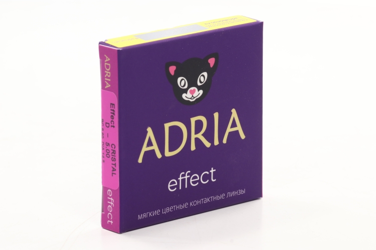 Контактные линзы Adria Effect Cristal мягкие/квартальные -5.00/14.5/8.6, 2 шт