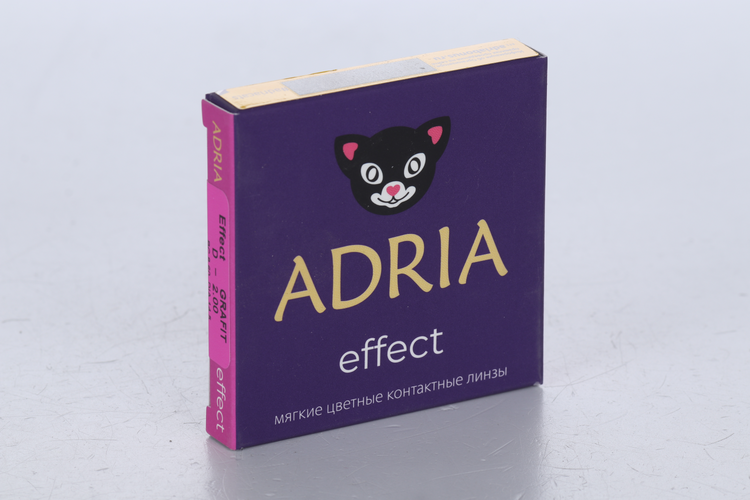 Контактные линзы Adria Effect Grafit мягкие/квартальные -2.00/14.5/8.6, 2 шт