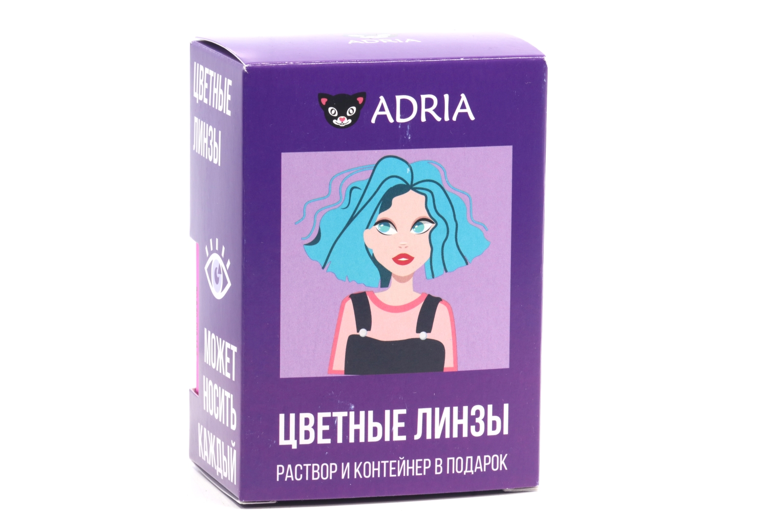 Контактные линзы Adria Elegant Gray мягкие/квартальные -3.00/14.2/8.6, 2 шт