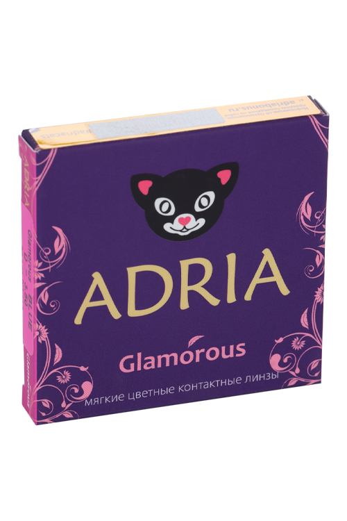 Контактные линзы Adria Glamorous Blue мягкие/квартальные -3.50/14.5/8.6, 2 шт