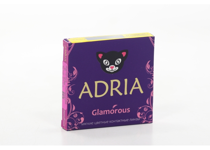 Контактные линзы Adria Glamorous Turquoise мягкие/квартальные 0.00/14.5/8.6, 2 шт