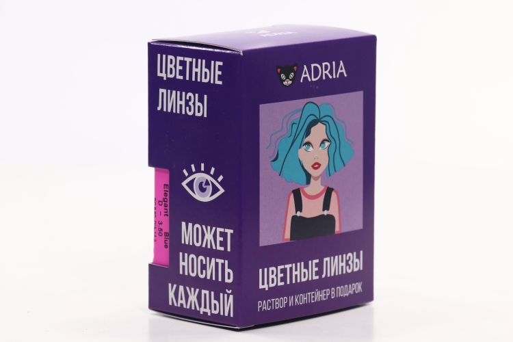Контактные линзы Adria O2O2 мягкие/силикон-гидрогелевые/ежемесячные -6.00/14.2/8.6, 12 шт
