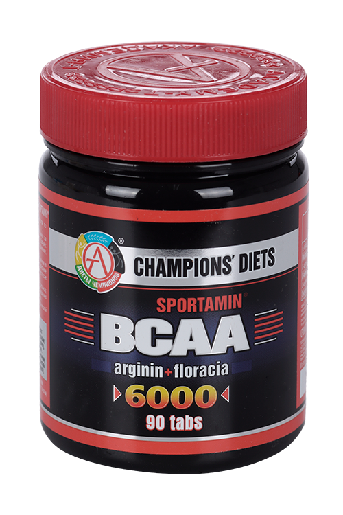 Аминокислоты Академия-Т SPORTAMIN ВСАА 6000 капс, 90 шт