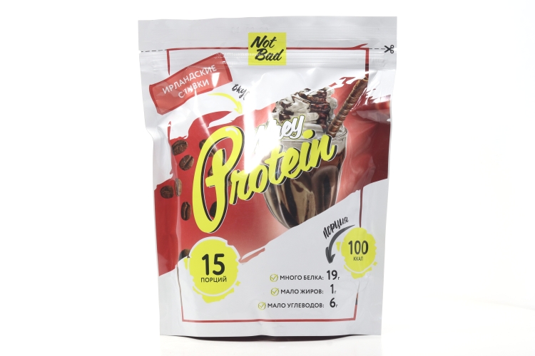 Протеин NotBad сывороточный whey protein ирландские сливки, 450 г