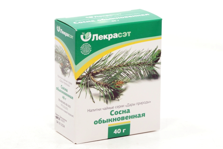Напиток чайный Дары природы Сосны почки, 40 г, сырье
