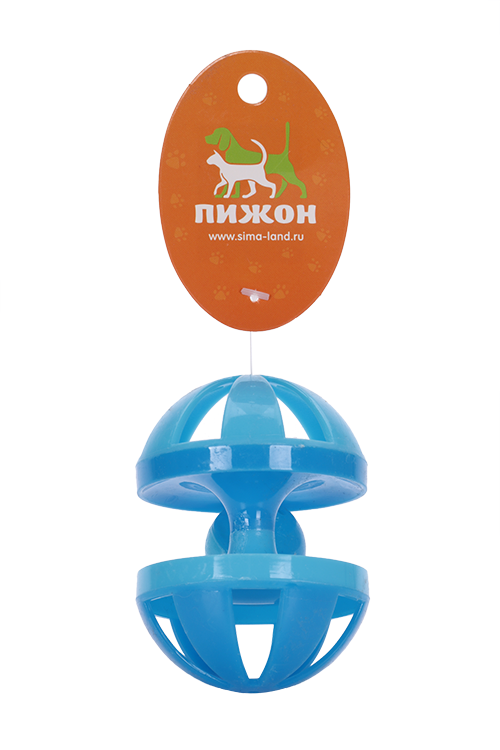 Игрушка-головоломка с шариком-погремушкой, 9 х 6,5 см, микс цветов